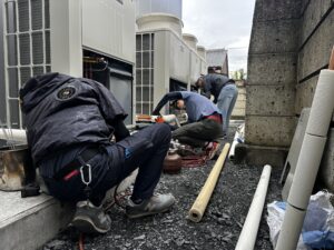 【施工事例】栃木県宇都宮市 某建設資材販売会社 新築空調設備工事