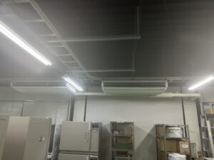 【施工事例】茨城県某接着剤製造工場 空調機新設工事